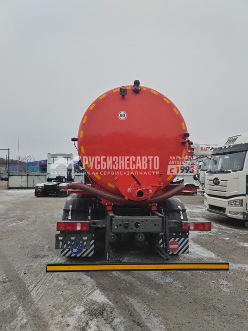 Купить МВ-17 HOWO T5G (6х4, шасси 4000) (вакуумная машина, 17 м3, насос КО-510, СПЕКТР) в компании Русбизнесавто - изображение 2