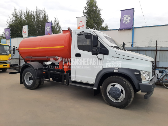 Купить МВ-4 вакуумная машина АЦВ-4-ГАЗ C41R13, объем 4,3м3, насос КО-505 (по птс 2790E-18)  в компании Русбизнесавто - изображение 6