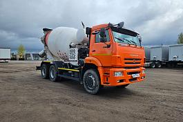 Автобетоносмеситель 5814Z9 на шасси КАМАЗ 6520 6х4 б/у (2023 г., 14 143 км., 589 м.ч.)(2071)