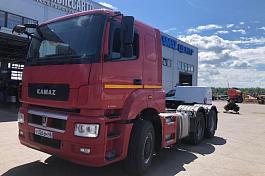 Тягач 6х4 КАМАЗ 65806-Т5 ДВ. MERCEDES OM457LA б/у (2018 г., 213 000 км.)
