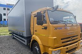 КАМАЗ 4388-010-69 Бортовой автомобиль с каркасом и сдвижными шторами 8500*2550*2850 мм на базе 4308
