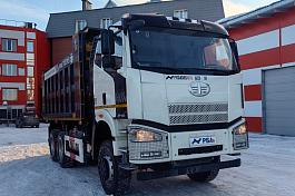 Самосвал FAW J6 (6x6) б/у (2022 г.в., 10 814 км) (9849)