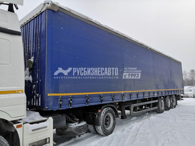 Купить Полуприцеп Нефаз 93341 (Штора, ворота) б/у (2019г.в.)(2436) в компании Русбизнесавто - изображение 4
