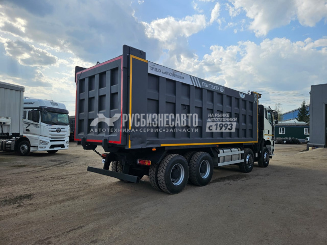 Купить Самосвал FAW J6 (8х4) б/у (2022 г., 63 169 км.)(7808) - новая резина зад. ось. в компании Русбизнесавто - изображение 3