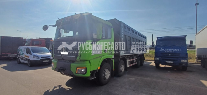 Купить Самосвал SHACMAN SX331863366 8х4 550 л.с б/у (2023 г., 21 065 км.)(1980)рестайлинг в компании Русбизнесавто - изображение 0