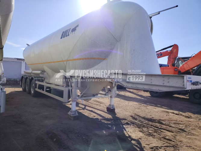 Купить ППЦ материаловоз (мука, комбикорм)  BULL (45 м3, 3 отс., алюминий, 3 оси SAF, WABCO, без компр.) в компании Русбизнесавто - изображение 3