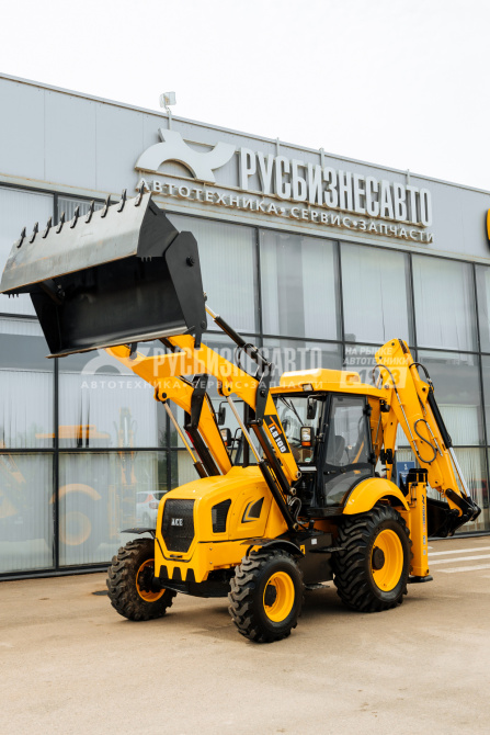 Купить Экскаватор-погрузчик ACE TLB100 Phantom c телескопической рукоятью (кондиционер, двигатель Perkins) в компании Русбизнесавто - изображение 5