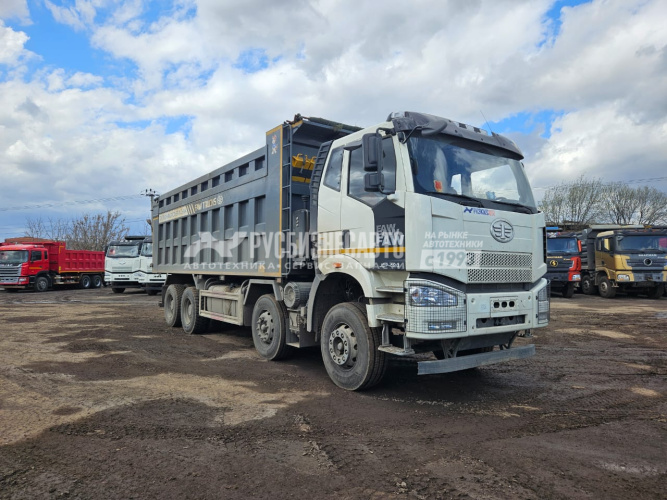 Купить Самосвал FAW J6 (8х4) б/у (2022 г., 43 501 км)(8918) в компании Русбизнесавто - изображение 2