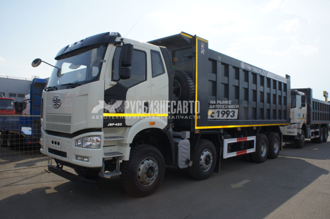 Купить FAW Самосвал 3310 (8х4) c П-образным кузовом Tianma 34м3 в компании Русбизнесавто - изображение 0