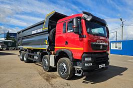 Самосвал HOWO T5G 8x4 б/у (2023г., 70 049 км.) (9121) - новая резина