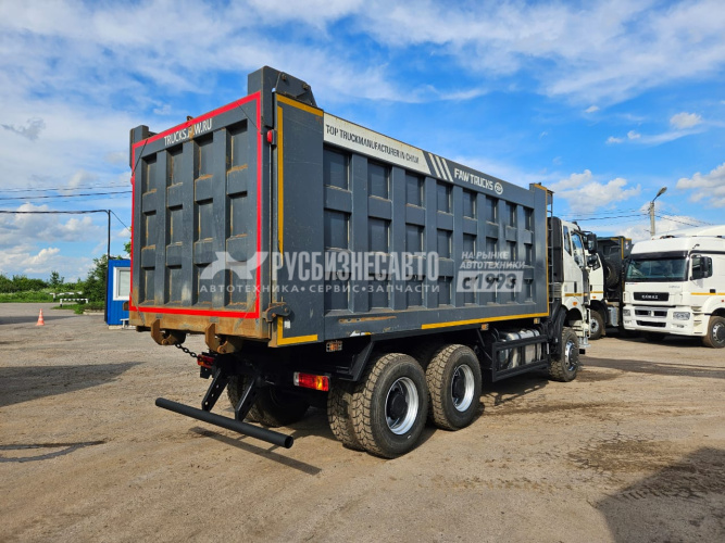 Купить Самосвал FAW J6 (6x4) б/у (2022 г. 51 821 км.) (6695) новая резина. в компании Русбизнесавто - изображение 4