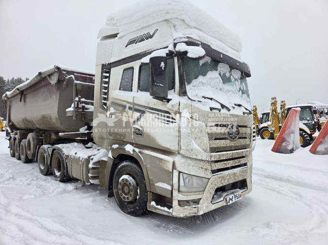 Купить Седельный тягач FAW J7 6x4 (АКПП, ПНЕВМА)б/у(2023 г.в. 270300 км.)(5451) Сбер комис-Бронь Сбер в компании Русбизнесавто - изображение 0