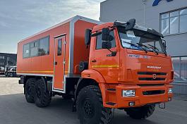 Вахтовый автобус 42261-211-48 на шасси КАМАЗ-43118 (28+2 мест)