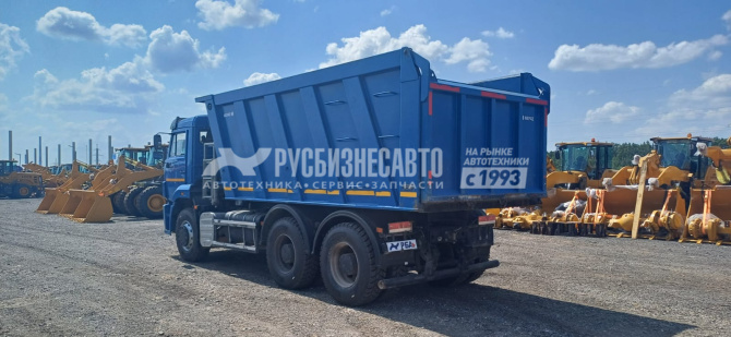Купить КАМАЗ 6520-B5 самосвал б/у (2022 г., 65 494км.) ДВС Cummins (5006) Новая резина в компании Русбизнесавто - изображение 2