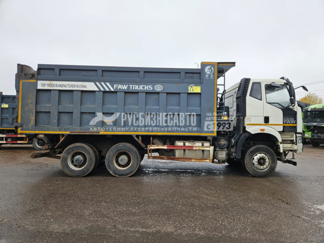 Купить Самосвал FAW J6 6x4 б/у (2022 г.в.,17 593 км.)(0532)Сбер комиссия - продан. в компании Русбизнесавто - изображение 2