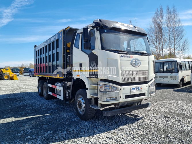 Купить Самосвал FAW J6 (6x4) б/у (2023 г., 26 552 км.)(6675) новая резина  в компании Русбизнесавто - изображение 1