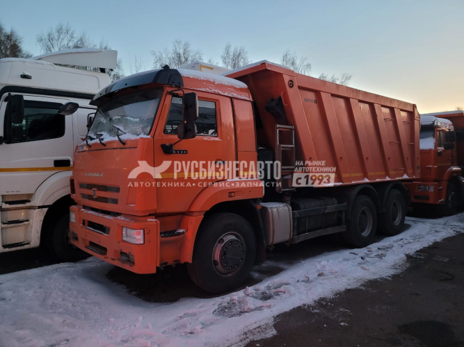 Купить КАМАЗ 6520-53 самосвал б/у (2021 г., 46 537 км.) в компании Русбизнесавто - изображение 0