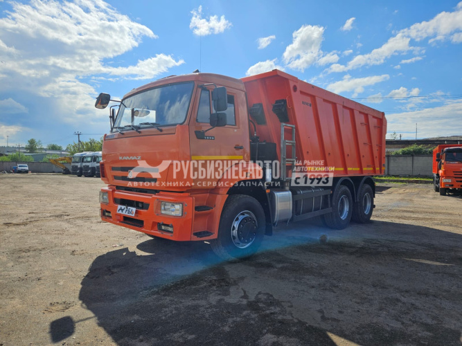 Купить КАМАЗ 6520-53 самосвал б/у (2023 г., 32 307км.)(0032)(новая резина) в компании Русбизнесавто - изображение 7