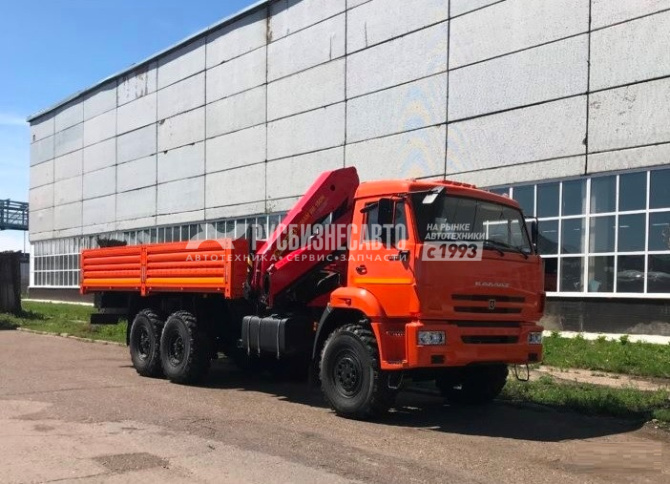 Купить КМУ КАМАЗ 43118-73094-50 (Евро-5) + ИНМАН ИМ-150N нижн.упр. + борт сталь 6.2м. (без спалки) в компании Русбизнесавто - изображение 1