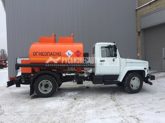 Купить АТЗ 4389GY ГАЗ-33098 (4,9 м3; 2 отс.; СЦЛ-01А-Т) в компании Русбизнесавто - изображение 1