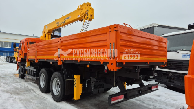 Купить КМУ КАМАЗ 65115-3094-48 (Евро-5) + SOOSAN SCS746L верх.упр. + борт сталь 6,6м. в компании Русбизнесавто - изображение 10