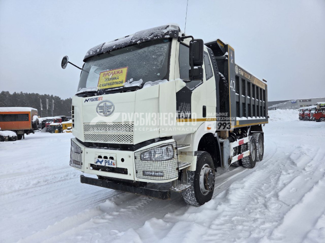 Купить Самосвал FAW J6 (6x6) б/у (2023 г., 56 677 км) (0322) в компании Русбизнесавто - изображение 13
