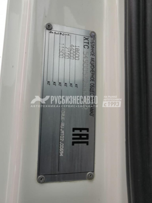 Купить КАМАЗ 5490-032-87, МКПП седельный тягач б/у (2021 г.,193 851км.)(7442) в компании Русбизнесавто - изображение 6