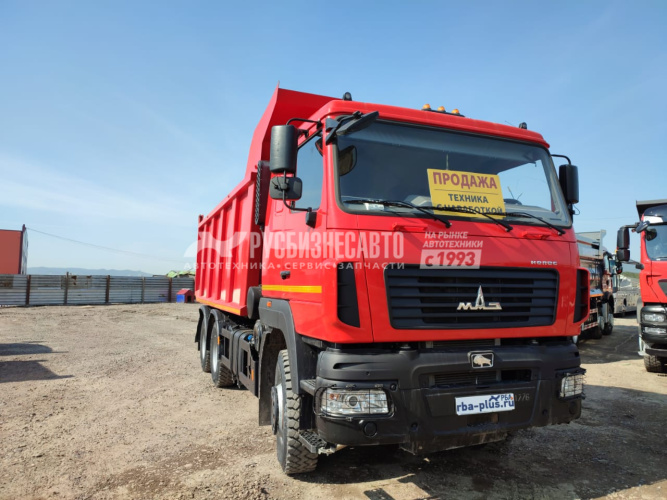 Купить Самосвал 6х4 МАЗ-650128-8520-005 20 тн. 20 м3 б/у (2022 г , 50486 км)  в компании Русбизнесавто - изображение 10