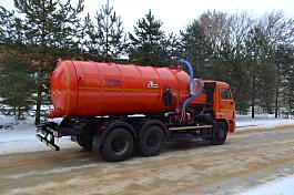 КО-529-20 на шасси КАМАЗ-65115 вакуумная машина 13 м3