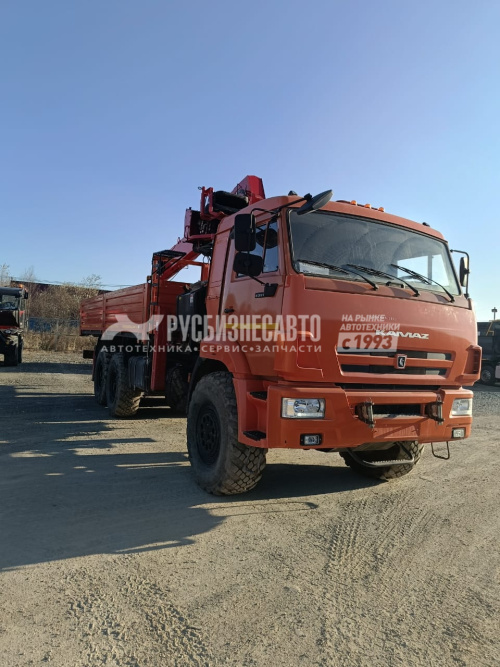 Купить КМУ КАМАЗ 43118 (6x6) (Евро-5) + HORYONG HRS216 верх.упр. б/у (2023г., 19048км.) (0020) в компании Русбизнесавто - изображение 0