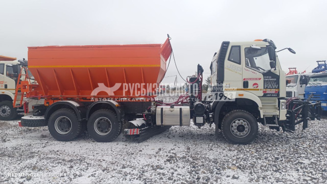 Купить 7881280 (Аналог ЭД-405) (КДМ) на базе шасси FAW с отбором мощности от ДВС (ПС 10+ПМ 12+ПО+ЩО) в компании Русбизнесавто - изображение 9