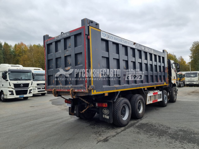 Купить Самосвал FAW J6 (8х4) 34м3 б/у (2022 г., 33 976км)(3416) в компании Русбизнесавто - изображение 5