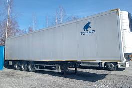 ТОНАР (97861) полуприцеп рефрижератор ХОУ Carrier Vector 1550 б/у (2023 г., 3096м*ч.,L-13,6 м)(2785)