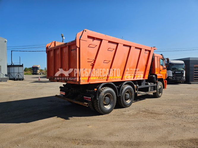 Купить КАМАЗ 6520-53 самосвал б/у (2022 г., 26 205 км.)(7068) - новая резина в компании Русбизнесавто - изображение 3