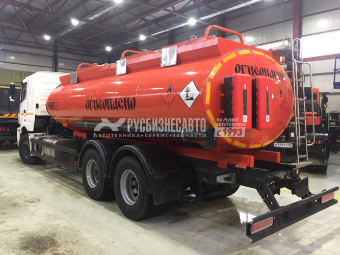 Купить 9666L1  КАМАЗ 65207-1002-87 (АТЗ, 15м3, 3 отс., насос, УВТ) в компании Русбизнесавто - изображение 3