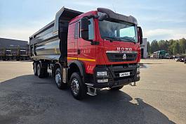 Самосвал HOWO T5G 8x4 б/у (2023г., 67 046 км.) (9288) - Новая резина.