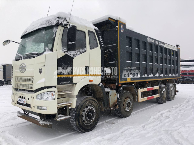Купить Самосвал FAW J6 (8х4) б/у (2023 г., 114 186 км) (7848) Сбер комиссия в компании Русбизнесавто - изображение 5