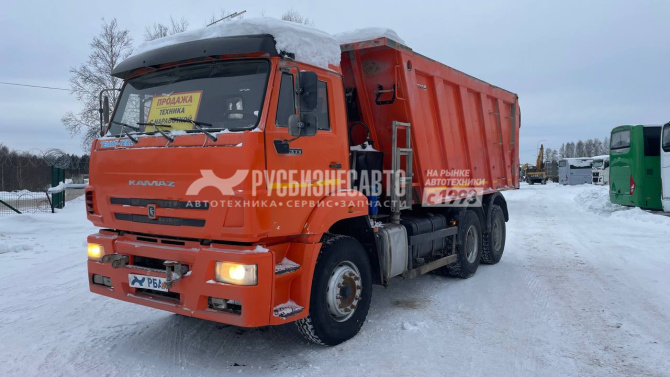 Купить КАМАЗ 6520-53 самосвал б/у (2019 г., 208 549 км.)(5962) в компании Русбизнесавто - изображение 0