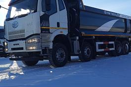 FAW Самосвал 3310 (8х4) c U-образным кузовом Tianma 26м3
