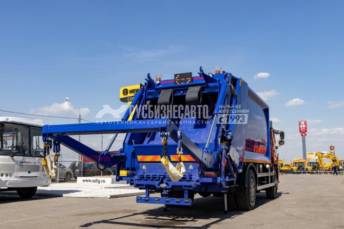 Купить KAT-16S на шасси КАМАЗ 53605-4950-56, мусоровоз, 16м3, задн. загрузка, портал в компании Русбизнесавто - изображение 14