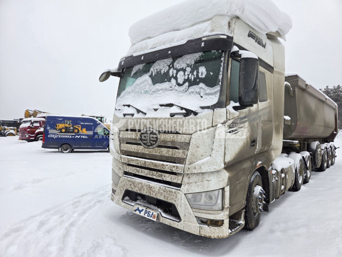 Купить Седельный тягач FAW J7 6x4 (АКПП, ПНЕВМА)б/у(2023 г.в. 270300 км.)(5451) Сбер комис-Бронь Сбер в компании Русбизнесавто - изображение 1