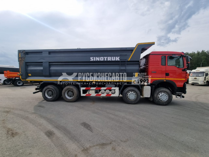 Купить Самосвал HOWO T5G 8X4 б/у (2023г.в., 59 014км.)(0065) новая резина в компании Русбизнесавто - изображение 1