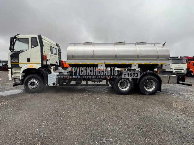 Купить Автоцистерна для пищевых жидкостей на шасси FAW J6 б/у (2023 г.в. 13 756 км)(9003) в компании Русбизнесавто - изображение 4