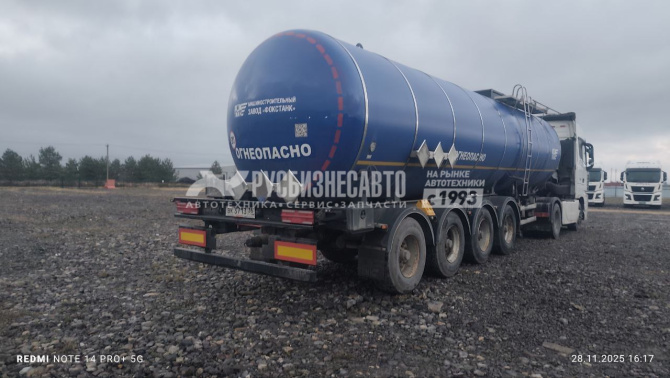 Купить Полуприцеп-цистерна Foxtank 877721 б/у (2023 г.в., темн. неф., 32 м3, 1 отс, 4 оси)(0115)Сбер в компании Русбизнесавто - изображение 4
