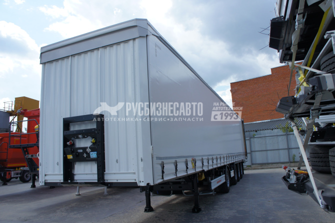 Купить Kassbohrer (Iso Pakcs) штора без борта, 4 оси,16,5м, 110 м3, закладные под коники, ССУ 1150 мм в компании Русбизнесавто - изображение 3