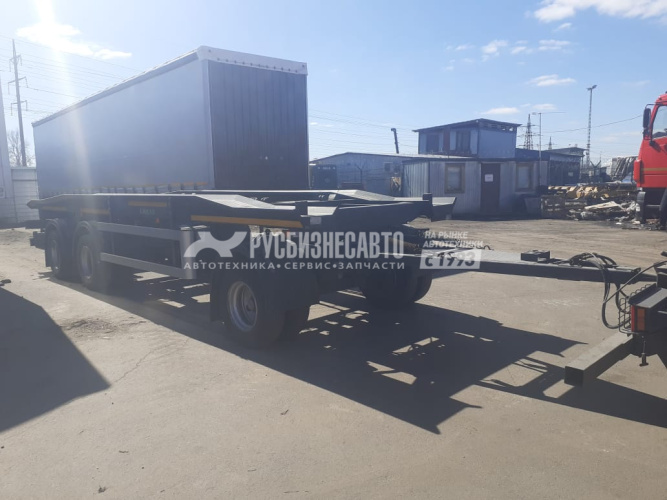 Купить Прицеп - контейнеровоз трехосный 8464-11(под мультилифт) б/у (2021г.) в компании Русбизнесавто - изображение 0