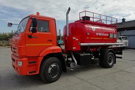 АТЗ-10-КАМАЗ 53605-48 (Автотопливозаправщик 10 м3, 2 отс., насос СВН-80, узел выдачи топлива)