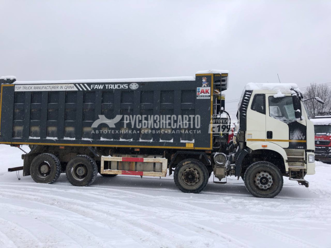 Купить Самосвал FAW J6 (8х4) б/у (2023 г., 114 186 км) (7848) Сбер комиссия в компании Русбизнесавто - изображение 1