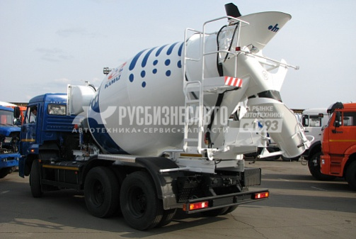 Купить Автобетоносмеситель 5814А7 на шасси КАМАЗ 65115-3932-48 (Евро-5)7м3 в компании Русбизнесавто - изображение 3