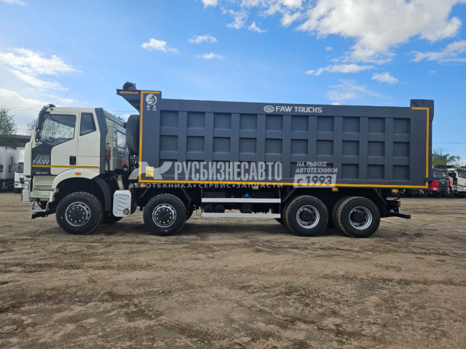 Купить Самосвал FAW J6 (8x4) б/у (2022 г., 49 133 км.)(6962) - передние шины новые в компании Русбизнесавто - изображение 6
